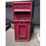 An original Red Cast Post Box E11R