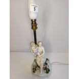 Meissen Lamp H33cm