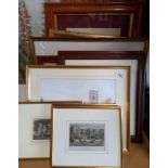 Large quantity of framed pictures and paintings