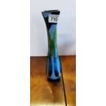 Moorcroft Trial Vase - 2013 decorated with Fern Trees