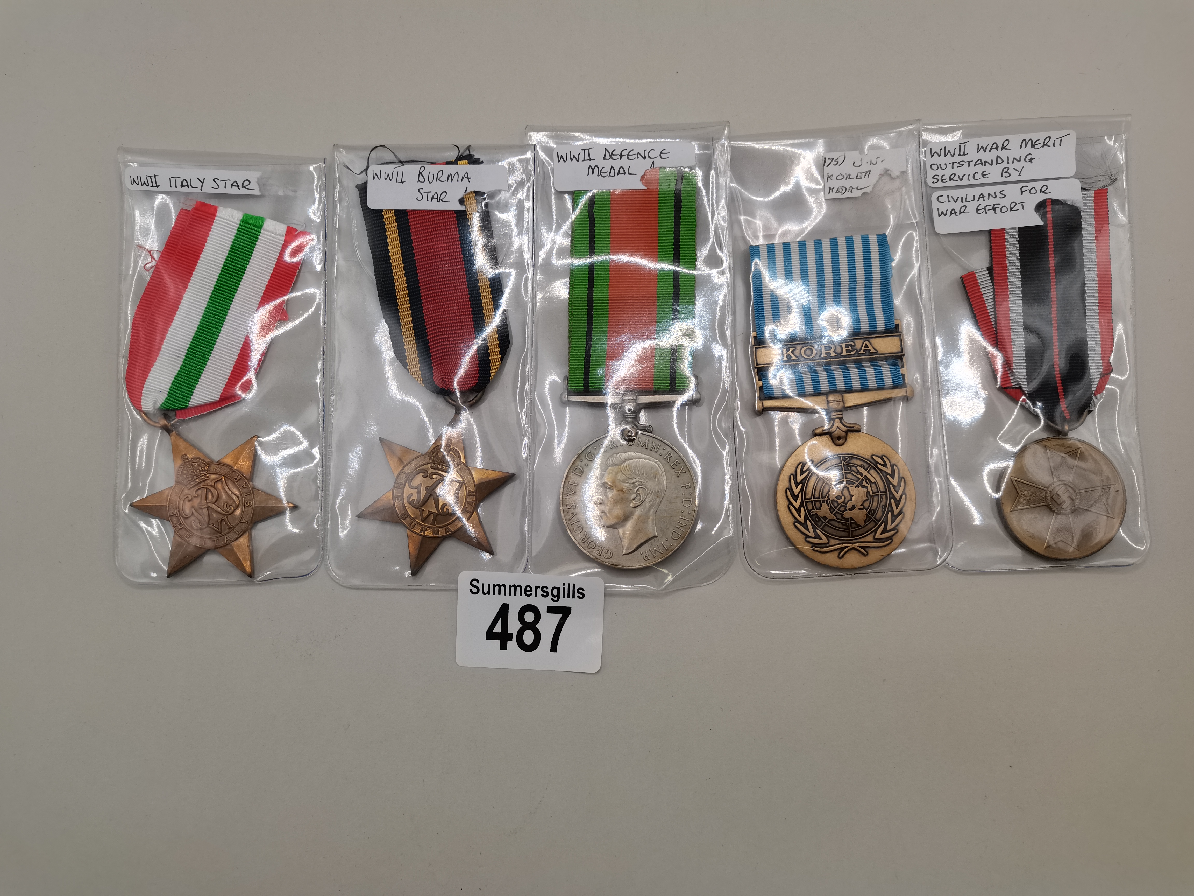 x5 medals