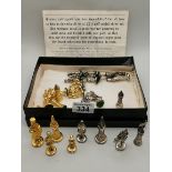 22ct Gold plated Chess Set