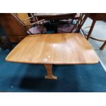 Original Vintage Ercol 820 folding drop leaf side table