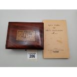 Antique Sikes' Hydrometer in original box with book