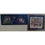 2003 England rugby world cup winners plus the Pride of England signed Deighan ltd edt.