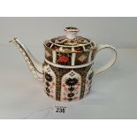 Royal Crown Derby Teapot Old Imari 1128 LIV