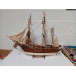 Replica Model Ship of HMS Bounty