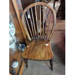 Early Windsor kitchen chair