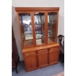 Teak Display cabinet