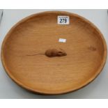 A beautiful Mouseman Fruit Bowl