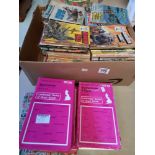 1 Box of "Battle Picture Library Magazines" and Approx 20 Ordnance Survey Maps