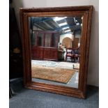 Large gilt framed wall mirror