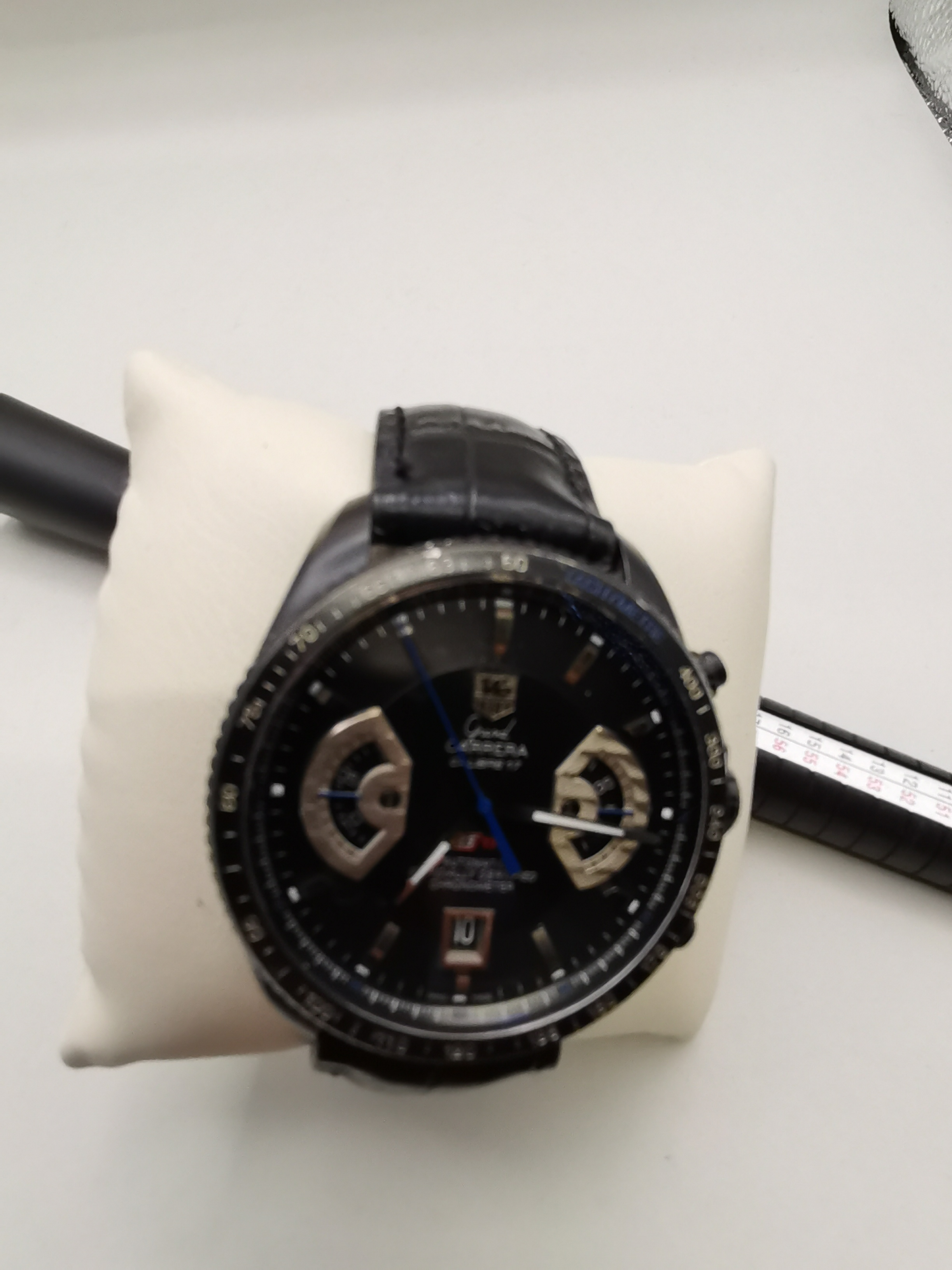 TAG Heuer Grand Carrera Calibre 17 Automatic wrist watch. - Image 4 of 6