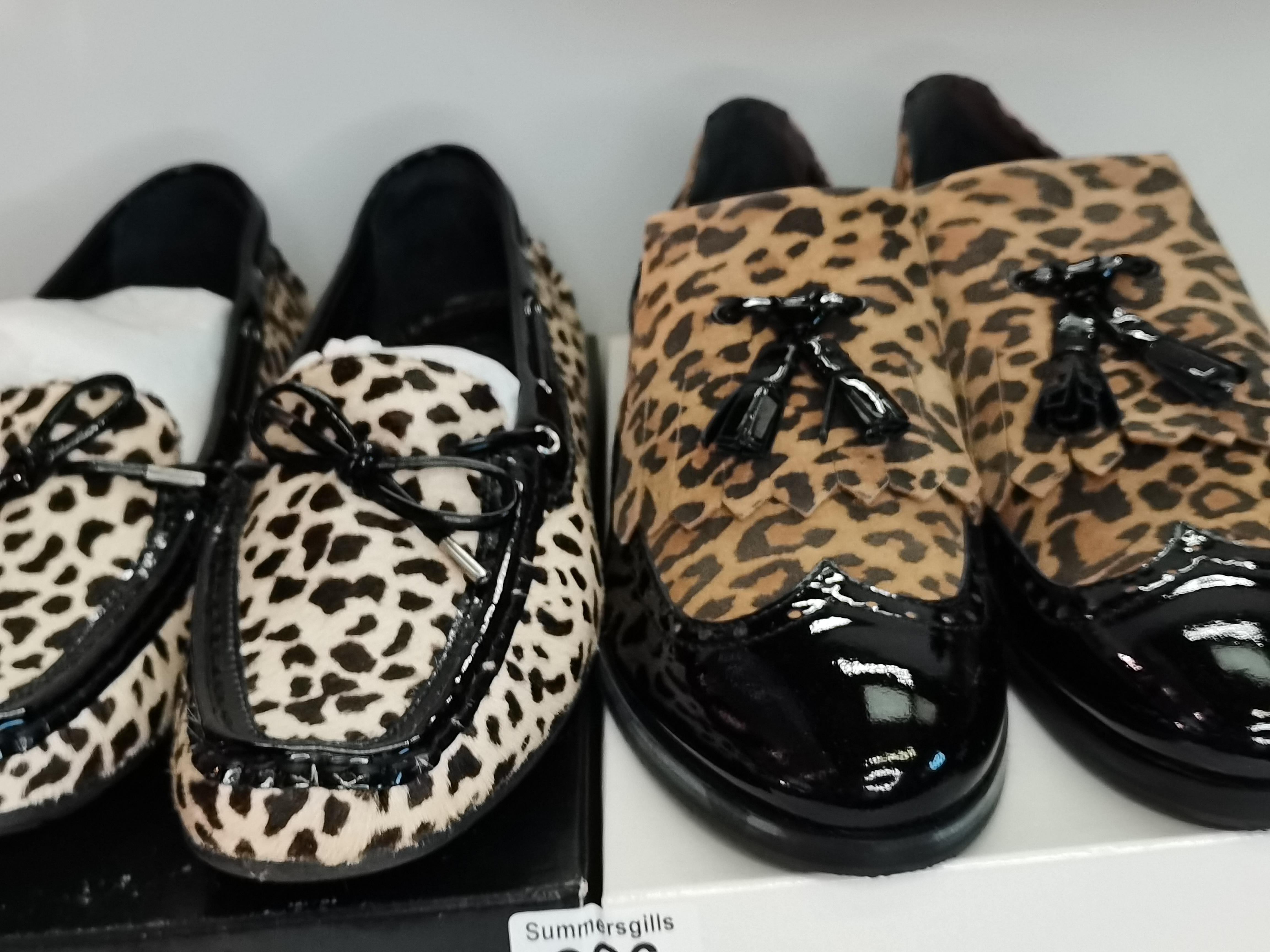 x2 pairs of animal print loafers - Image 2 of 5