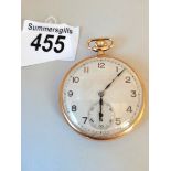 22 ct Gold pocket watch ( working ) 48g