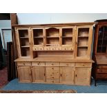 Large Stripped Pine Dresser