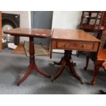 Antique Mahogany sofa table and Occasional table