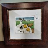 Original Mary Fedden Watercolour 'Nancy's pot'