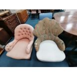 2 x Antique chairs - ideal restoration project