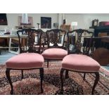 3 x Antique chairs