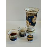 A Collection of Royal Worcester items to celebrate the Millennium - 2000AD