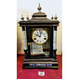 Knight Brand Imitation Antique Casting - Copper Arts Clock