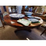 Antique Rosewood centre table 1.3m diameter