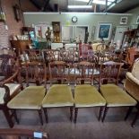 x4 inlaid dining chairs