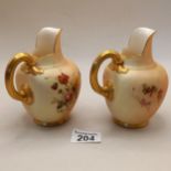 2 x Royal Worcester 1094 jugs