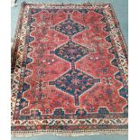 Persian rug (worn
