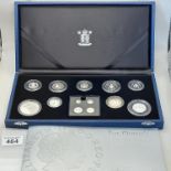 Box of Commemorative coins "The Queen's 80th Birthday" - A celebration in Silver