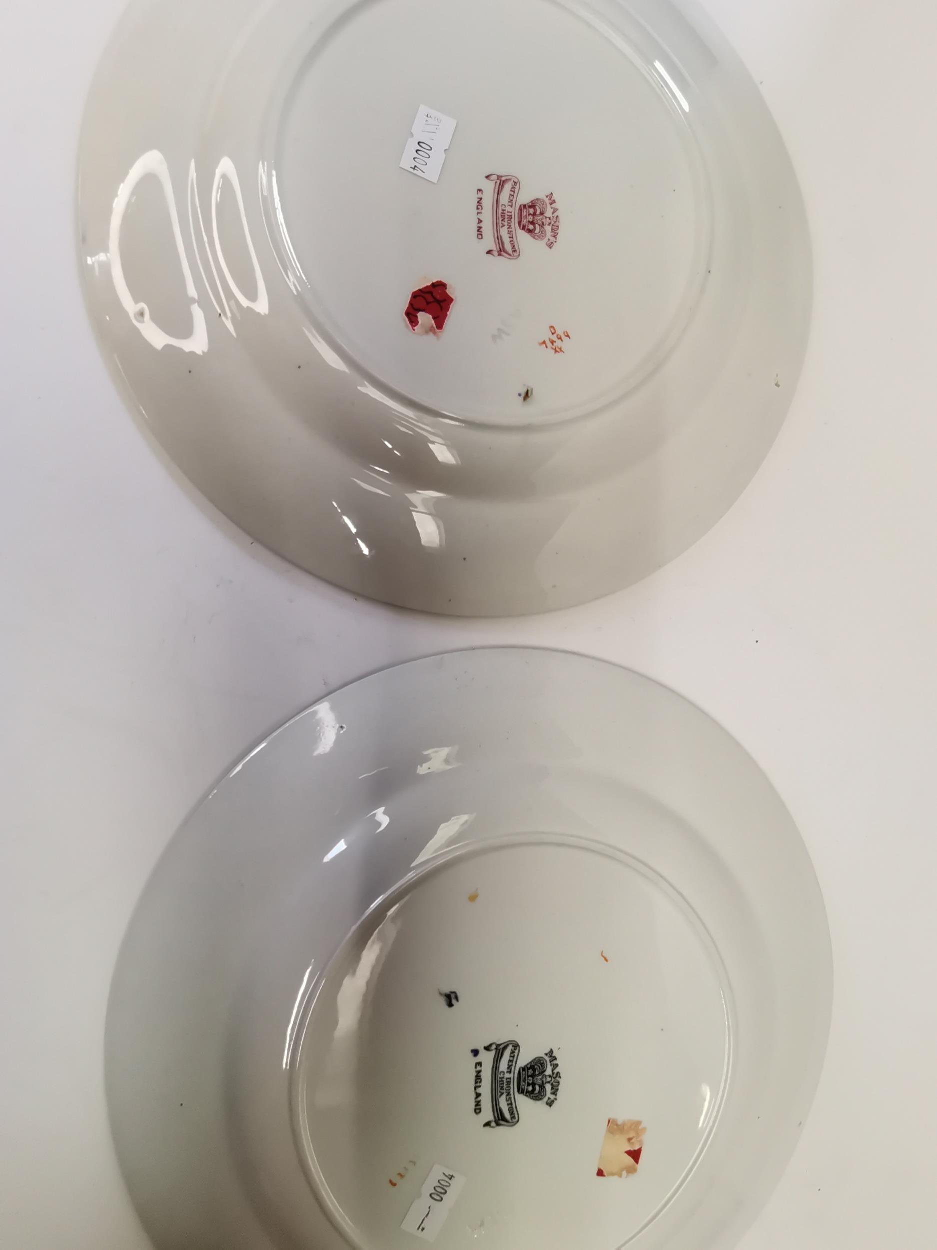 x2 Masons Plates - Image 2 of 2