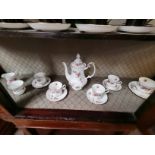 Royal Albert Lavender Rose Coffee set,