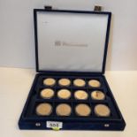 x1 collection of 24 crown size coinage in presentation box