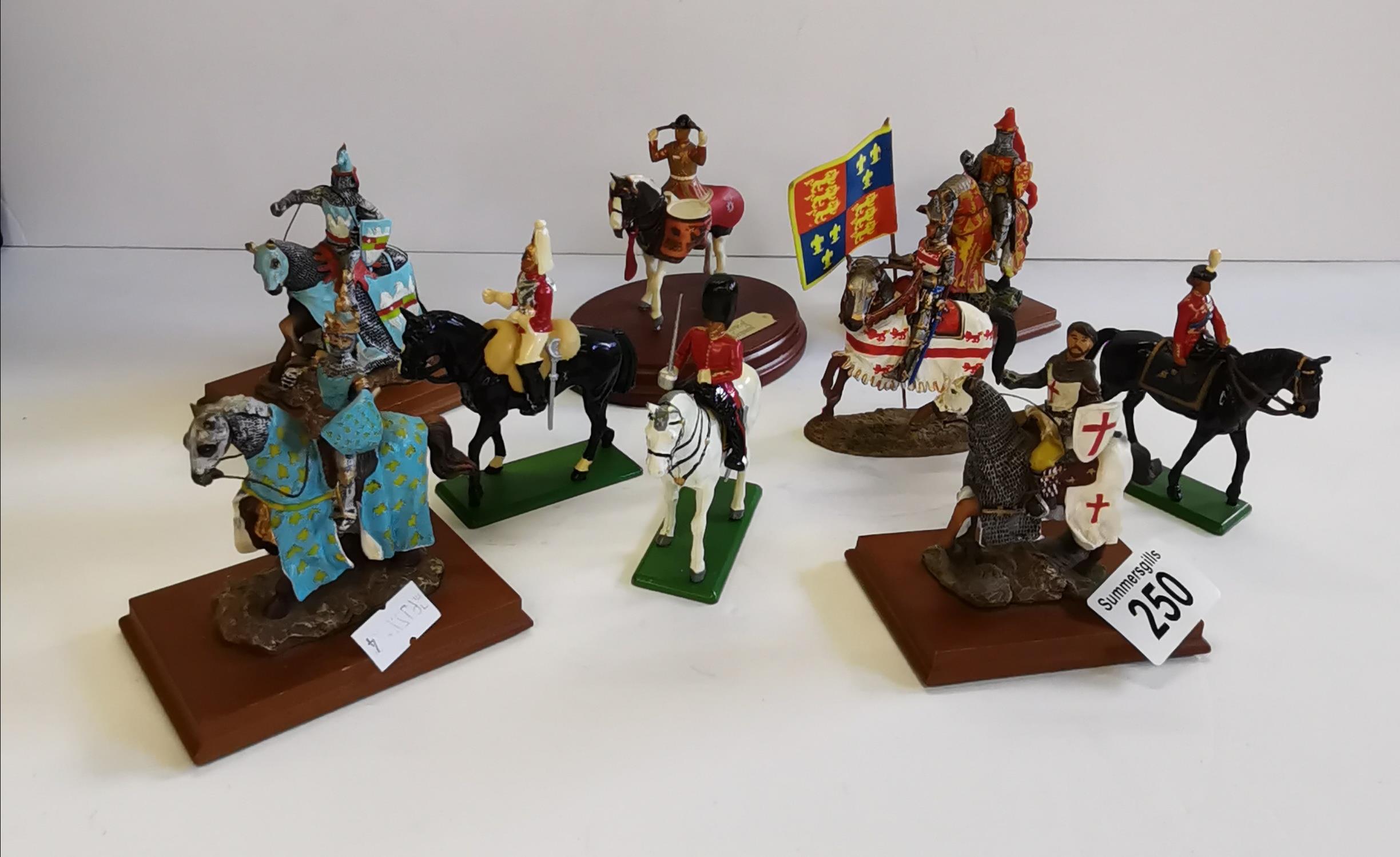 Britain's Soldiers on horseback figures