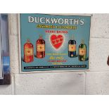 Wall sign "Duckworth's Essences & Colours Heart br