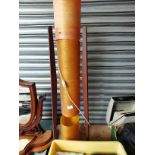 1970s Orange rocket lamp