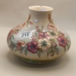 Moorcroft squat vase