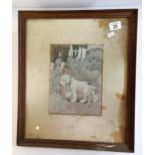 Framed Lost Ball by George Studdy