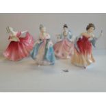 X4 Royal Doulton Ladies