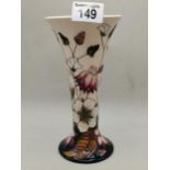 Moorcroft Vase Bramble pattern 2010 red dot on base