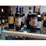10 Bottles of Various Wines to Include Pinot Grigio, Rioja, Cabernet Sauvignon and Malbeg