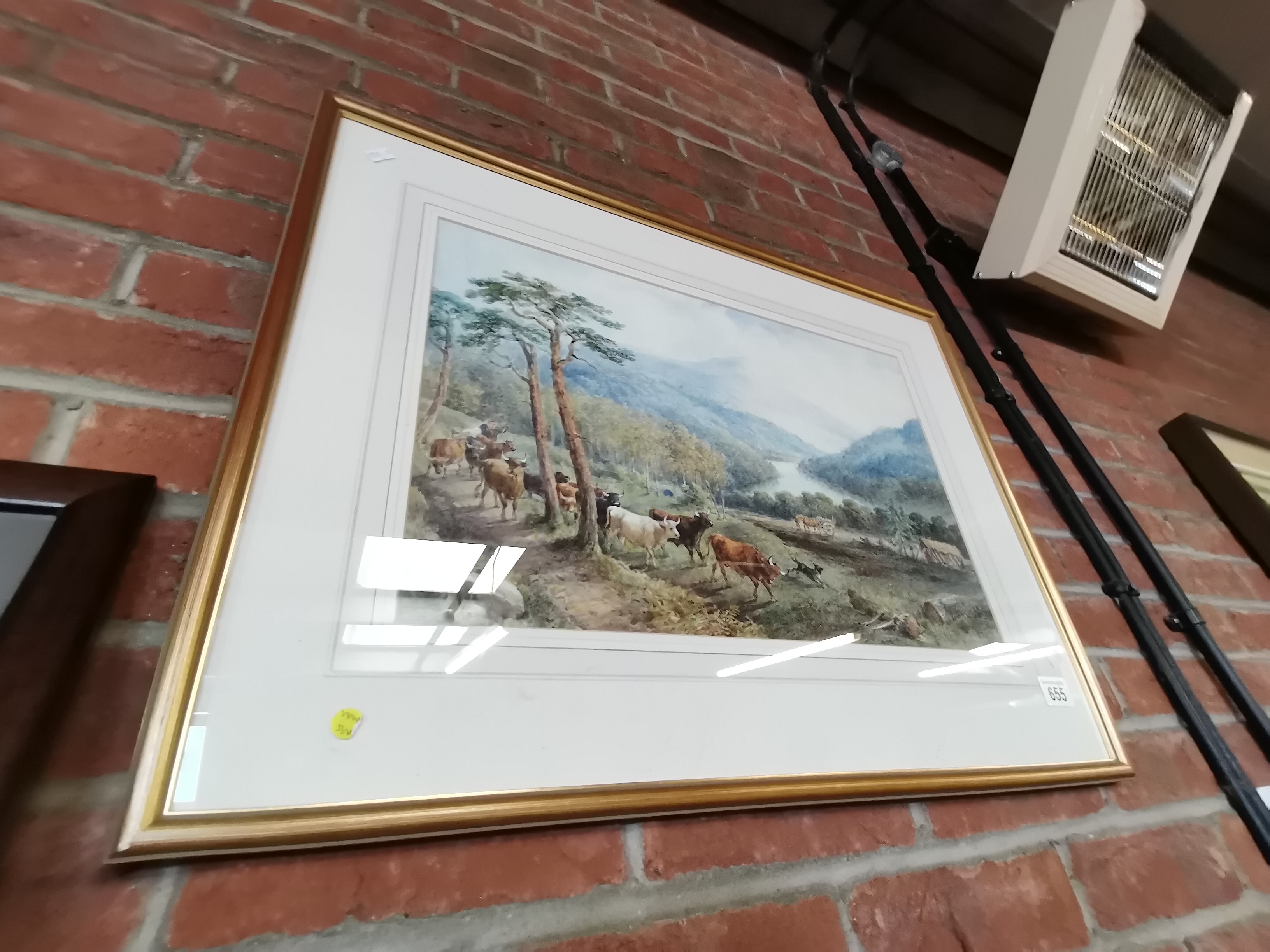 Landscape Watercolour signed by Henry Earp