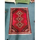 Persian Rug red and blue