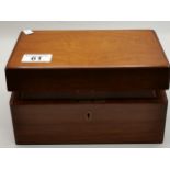 Humidor Cigar box with cigars and Meerschaum hand crafted pipes etc