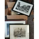 Collection of Engravings and prints