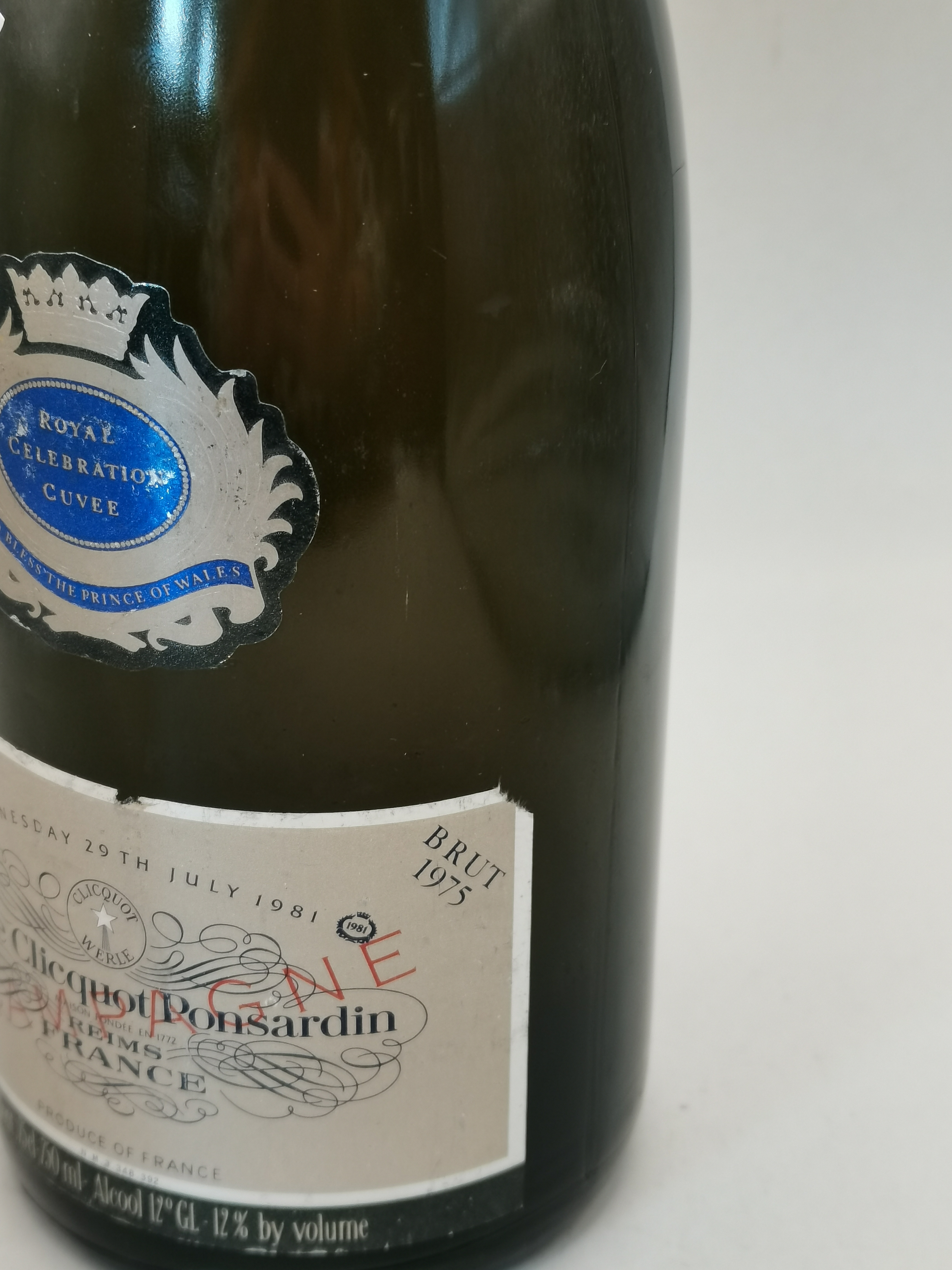 1 Bottle of 1981 Veuve Clicquot Ponsardin Champagne - Image 3 of 3