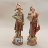 A Pair of Royal Dux Figures