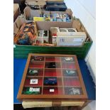 Collection of boxed toy cars incl matchbox and gla