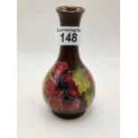 Moorcroft Hibiscus vase